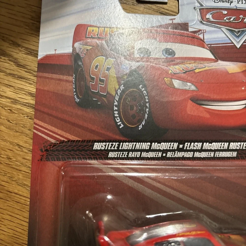 Mattel - Disney Pixar's Cars Die-Cast Toy - RUSTEZE LIGHTNING McQueen